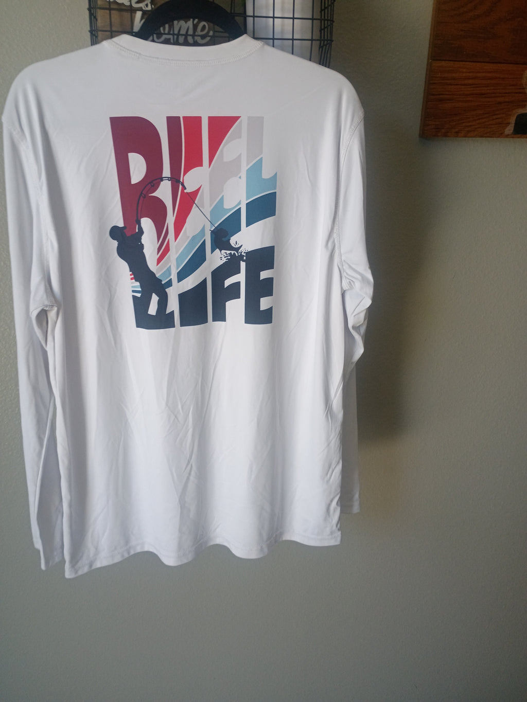 Real life fishing shirt