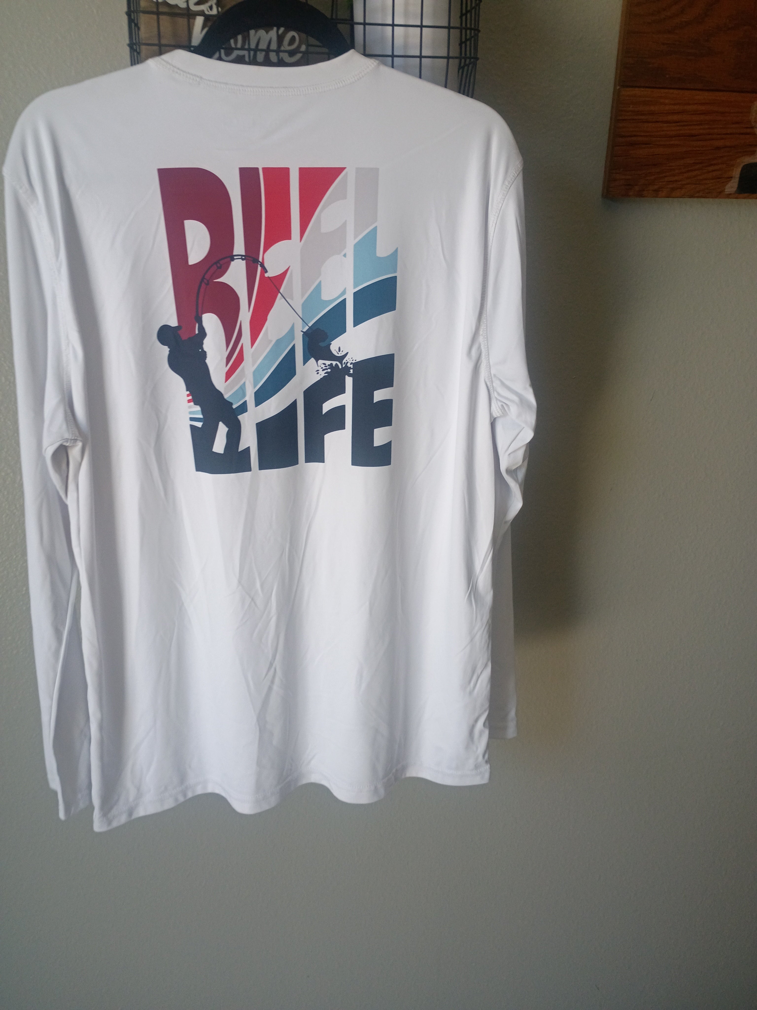 Real life fishing shirt