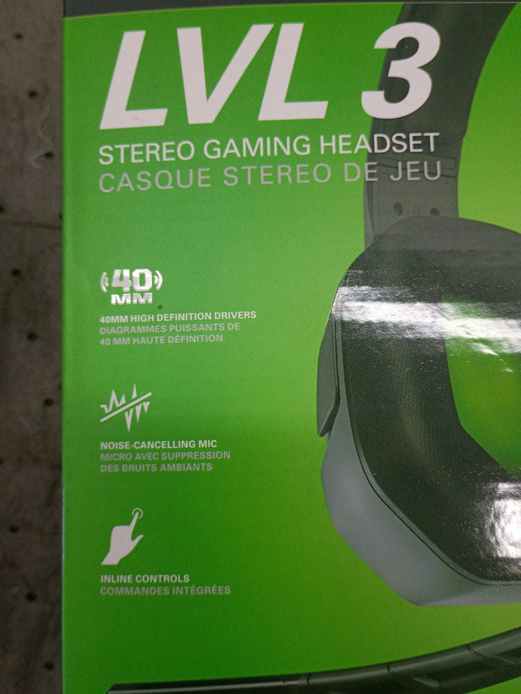 Xbox LVL 3 stereo gaming headset