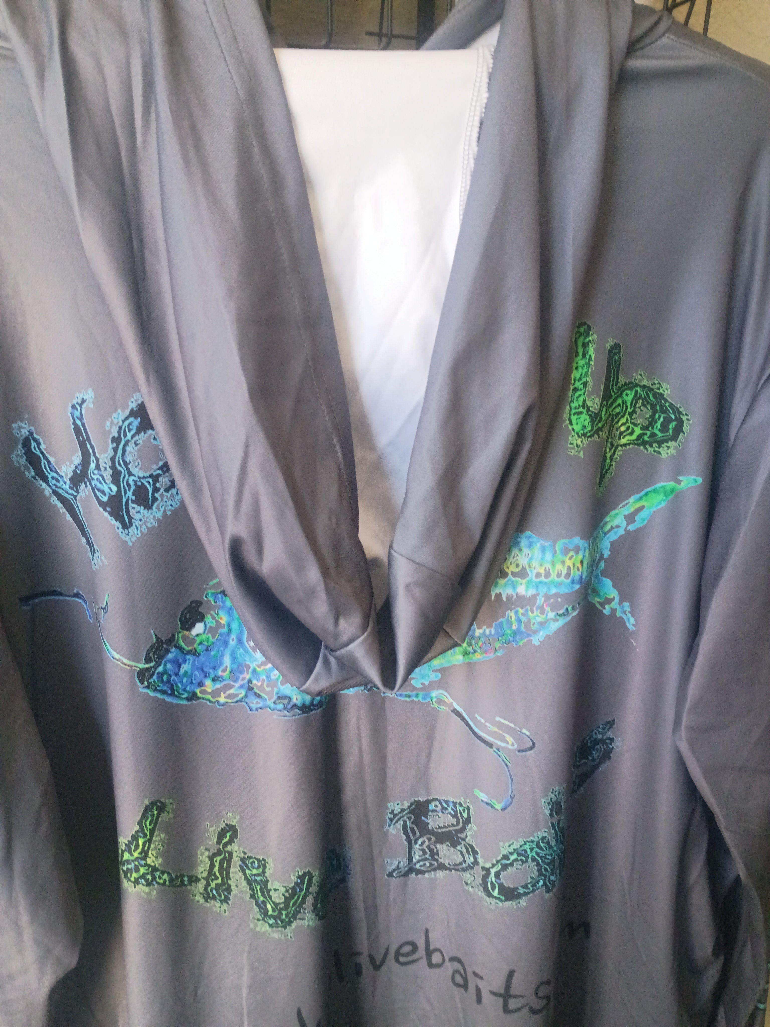 Hooked up fishing shirt