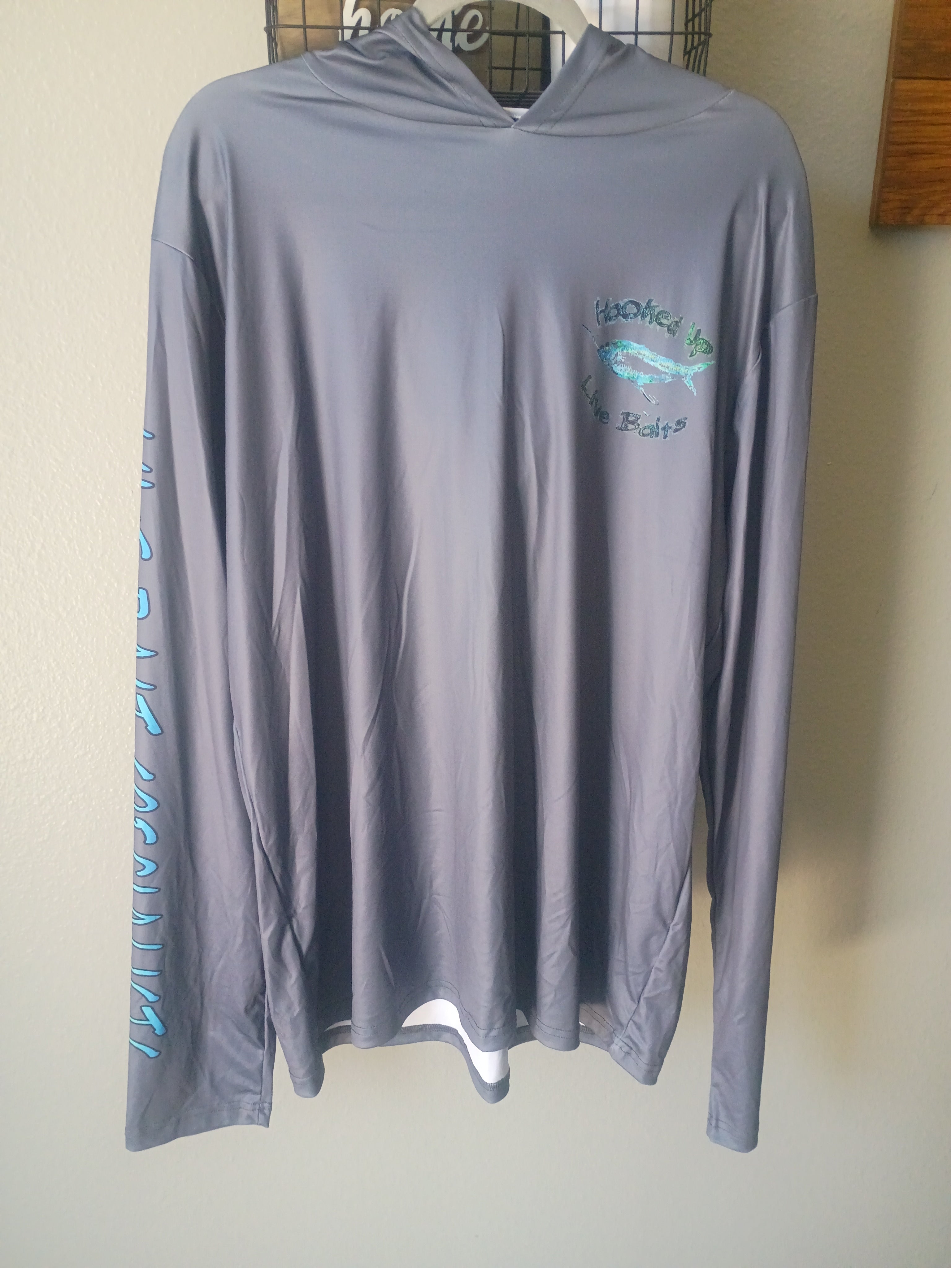 Hooked up fishing shirt