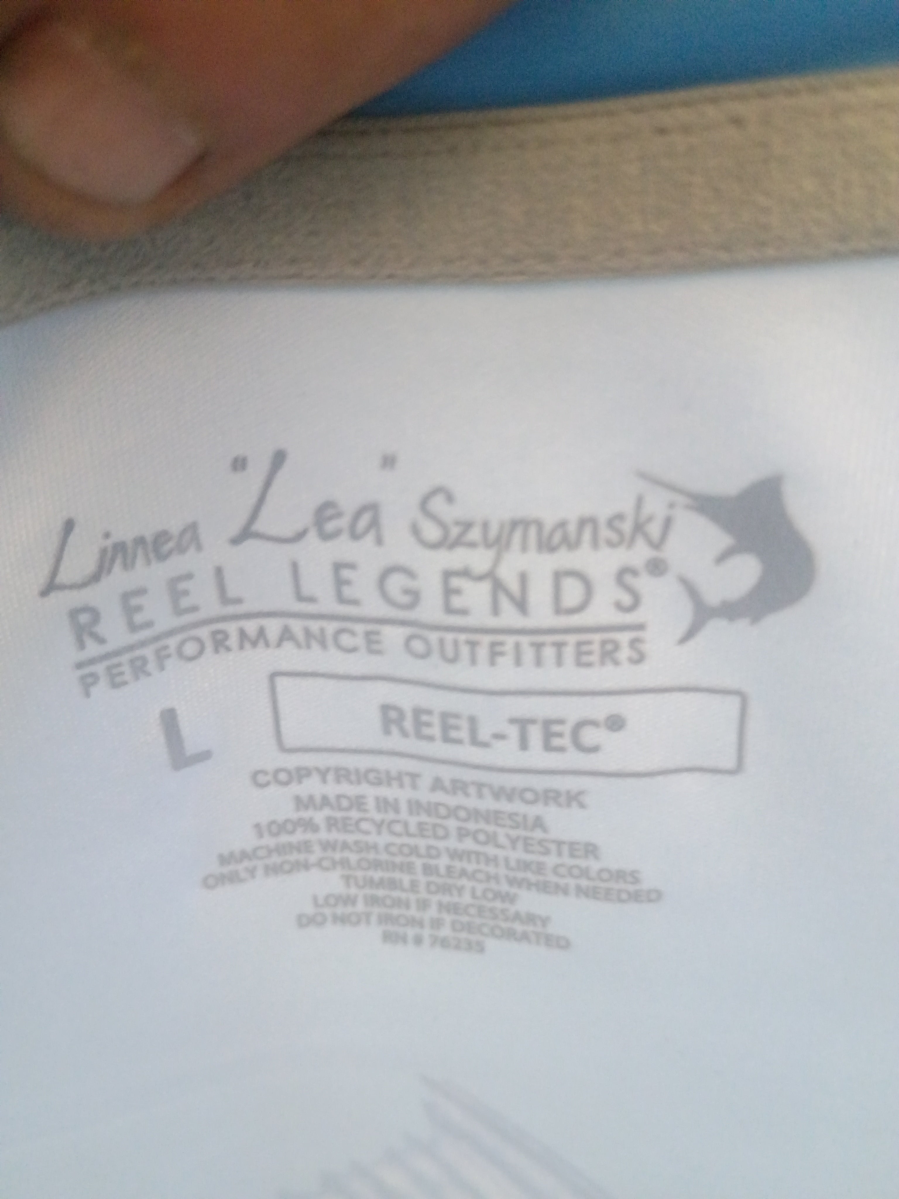 Reel Legends fishing shirt