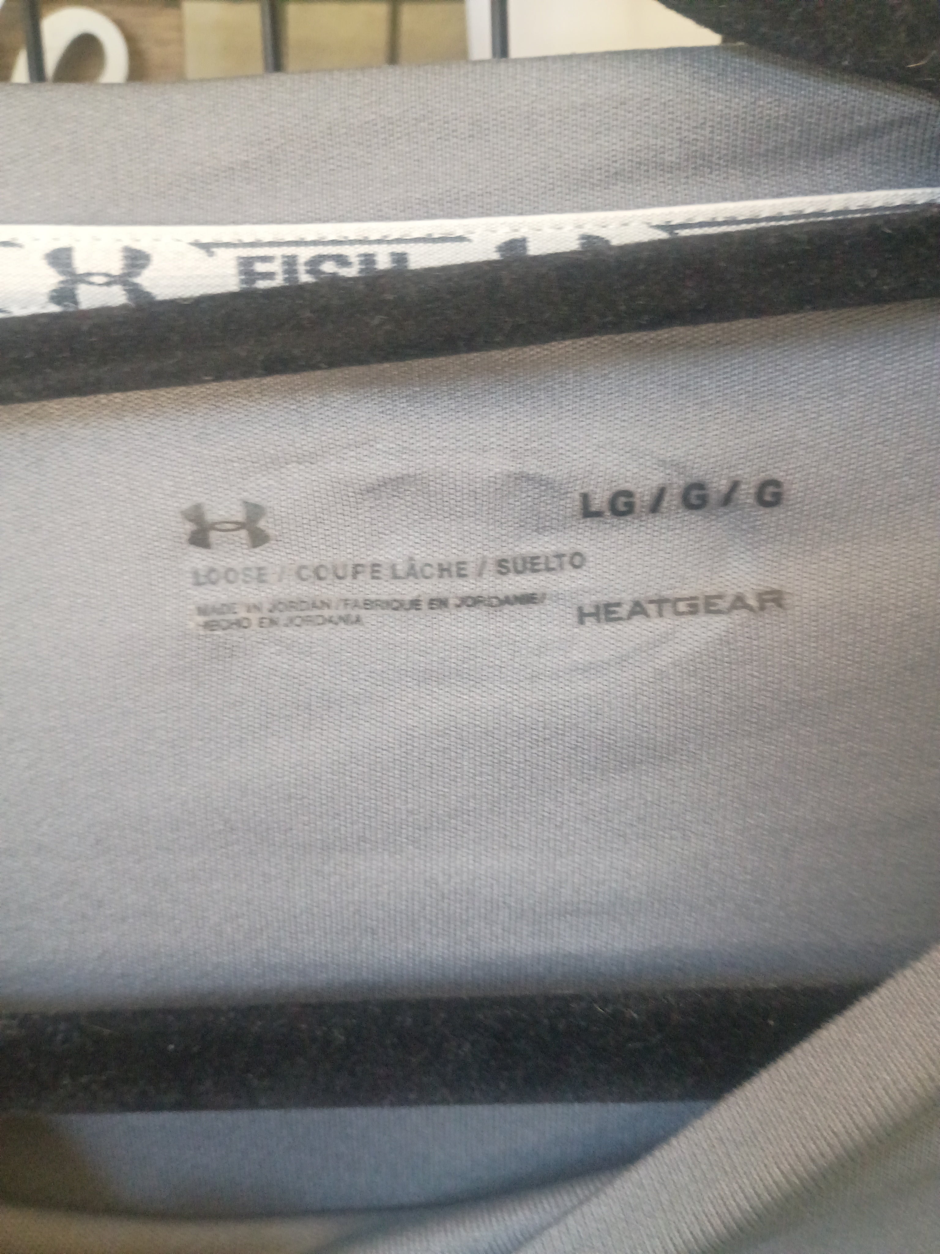 Under armor fishing shirt
