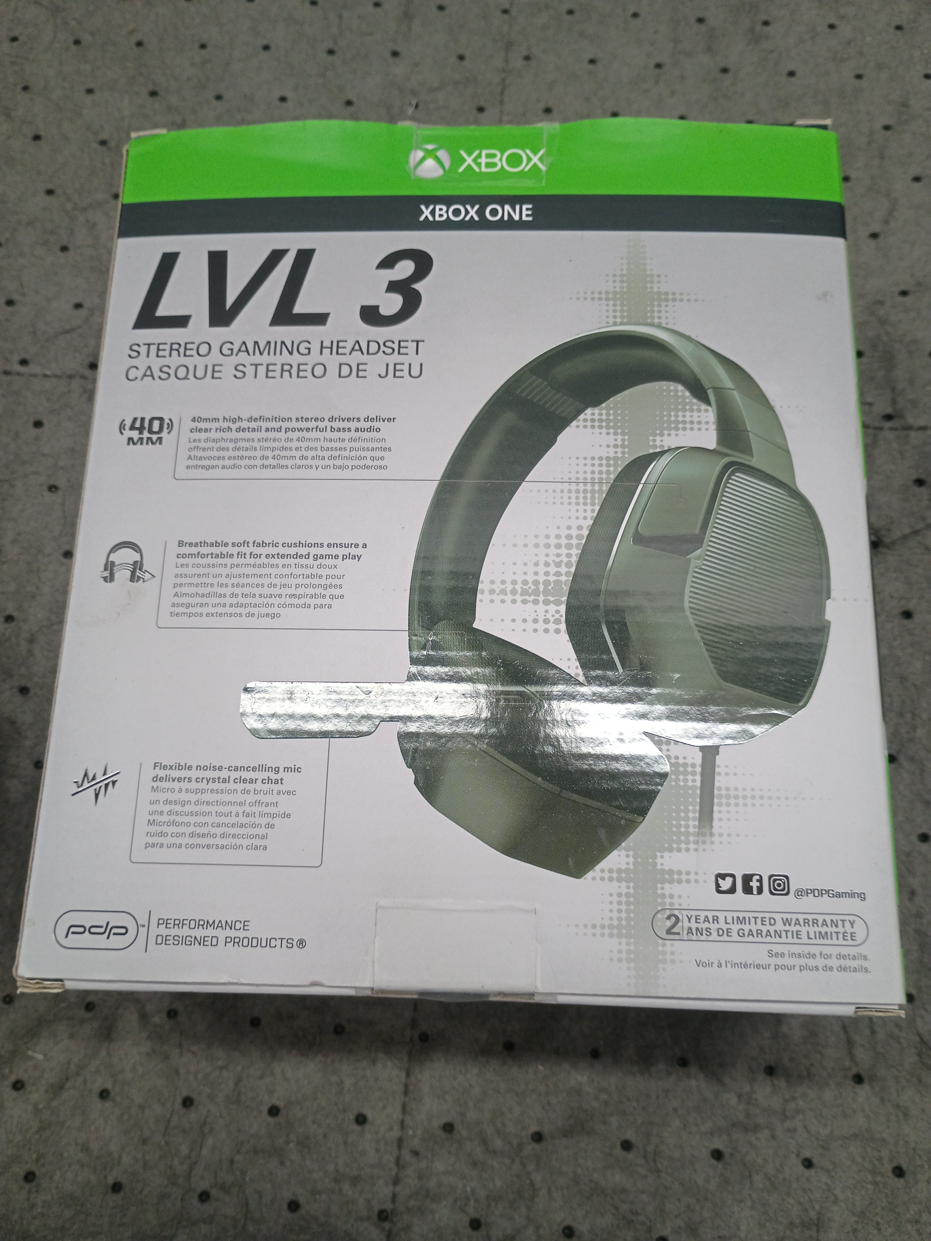 Xbox LVL 3 stereo gaming headset